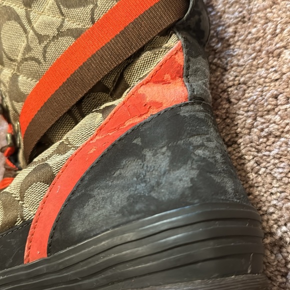 Coach winter boots. Size 7.5M. Above the calf. - Picture 10 of 13